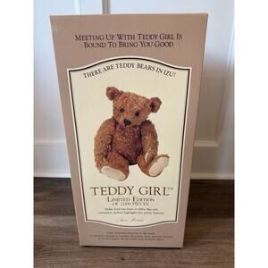 Sun Arrow Teddy Girl Limited Edition #1536/2000 18" Mohair Jointed Bear Japan